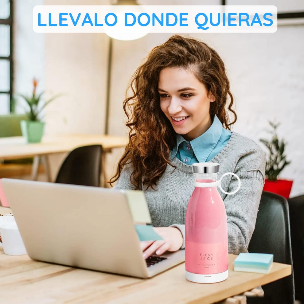 🥤 Botella Licuadora Portátil